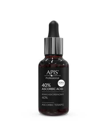 Apis ascórbico terapis kwas askorbinowy 40% 30 ml 