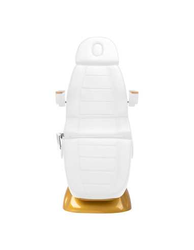 Elektrische cosmetische stoel SILLON Lux 273b 3 motoren witgoud 