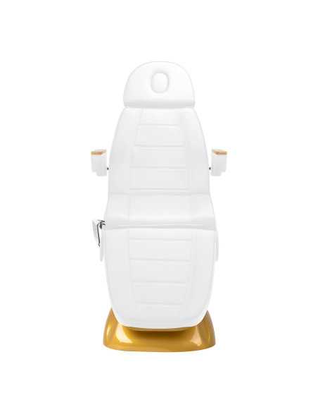 SILLON Lux 273b electric cosmetic chair 3 motors white gold 