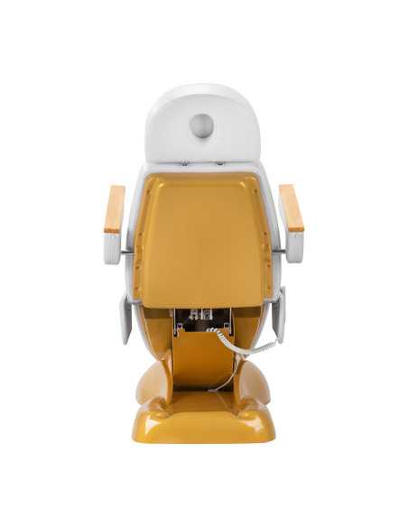 SILLON Lux 273b electric cosmetic chair 3 motors white gold 