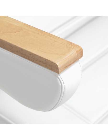 Fotel kosmetyczny elektryczny SILLON Lux 273b 3 silniki złoto biały 