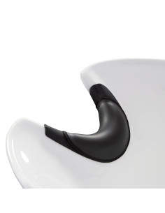 Neck protector for shampoo basin