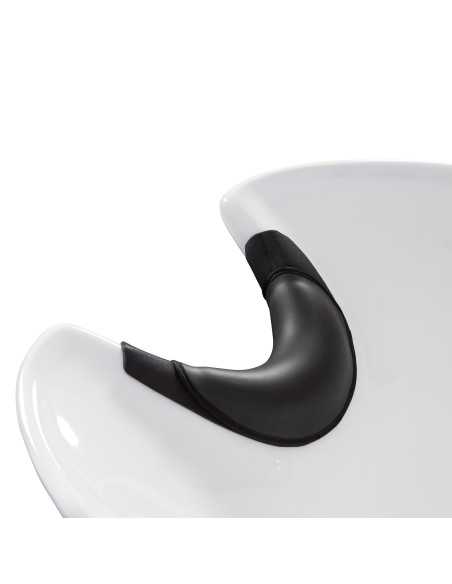 Neck protector for shampoo basin
