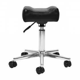 Podnóżek mobilny Sillon Bell do pedicure czarny  2