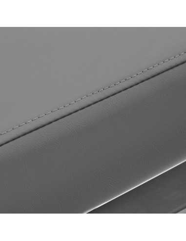 Gabbiano Porto grauer Friseurstuhl sm {attributes}