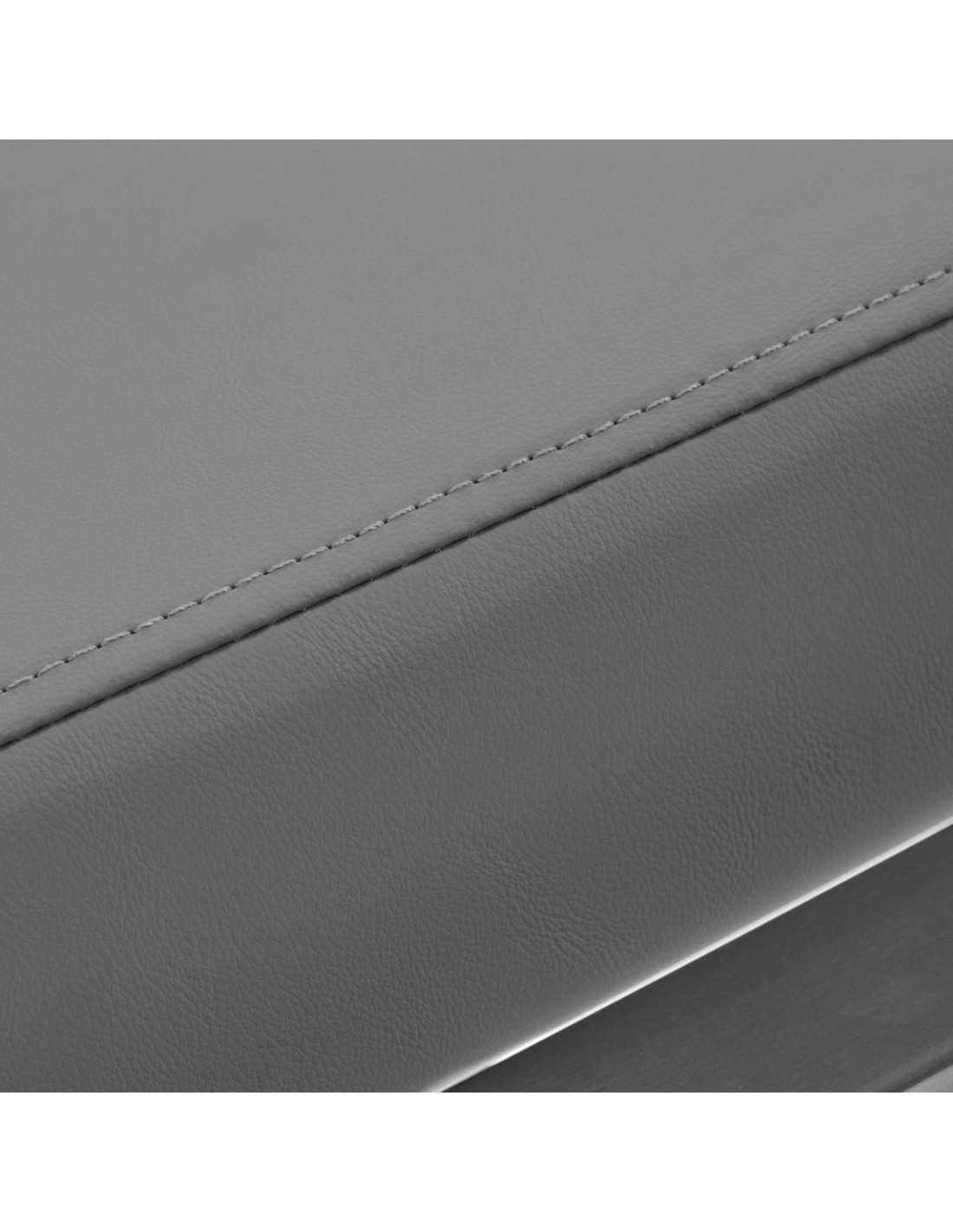Gabbiano Porto grauer Friseurstuhl sm {attributes}