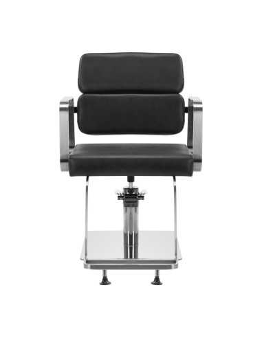 Gabbiano porto hairdressing chair black sm {attributes}