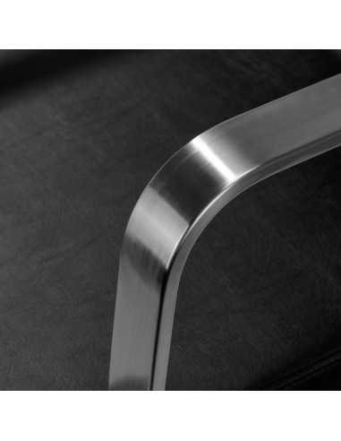 Gabbiano porto hairdressing chair black sm {attributes}