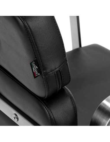 Gabbiano porto hairdressing chair black sm {attributes}