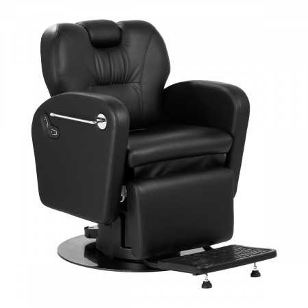 Fotel Barberski elektryczny Gabbiano Baron Czarny 