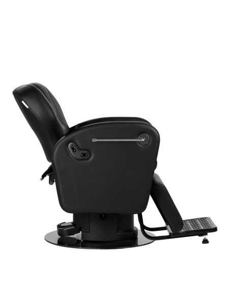 Electric Barber Chair Gabbiano Baron Black 