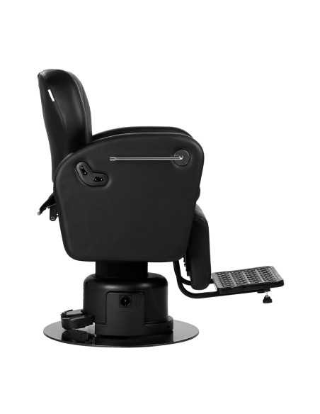 Electric Barber Chair Gabbiano Baron Black 