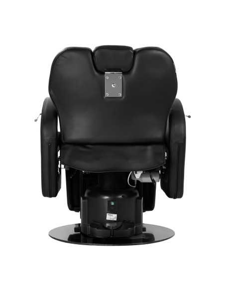 Electric Barber Chair Gabbiano Baron Black 