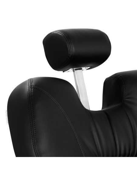 Electric Barber Chair Gabbiano Baron Black 