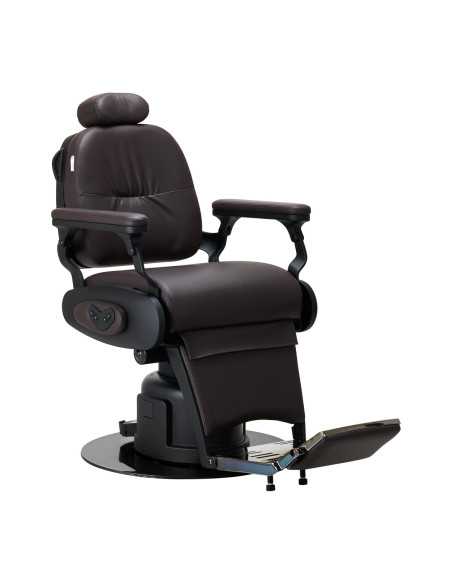 Gabbiano Duke Electric Barber Chair Brown 
