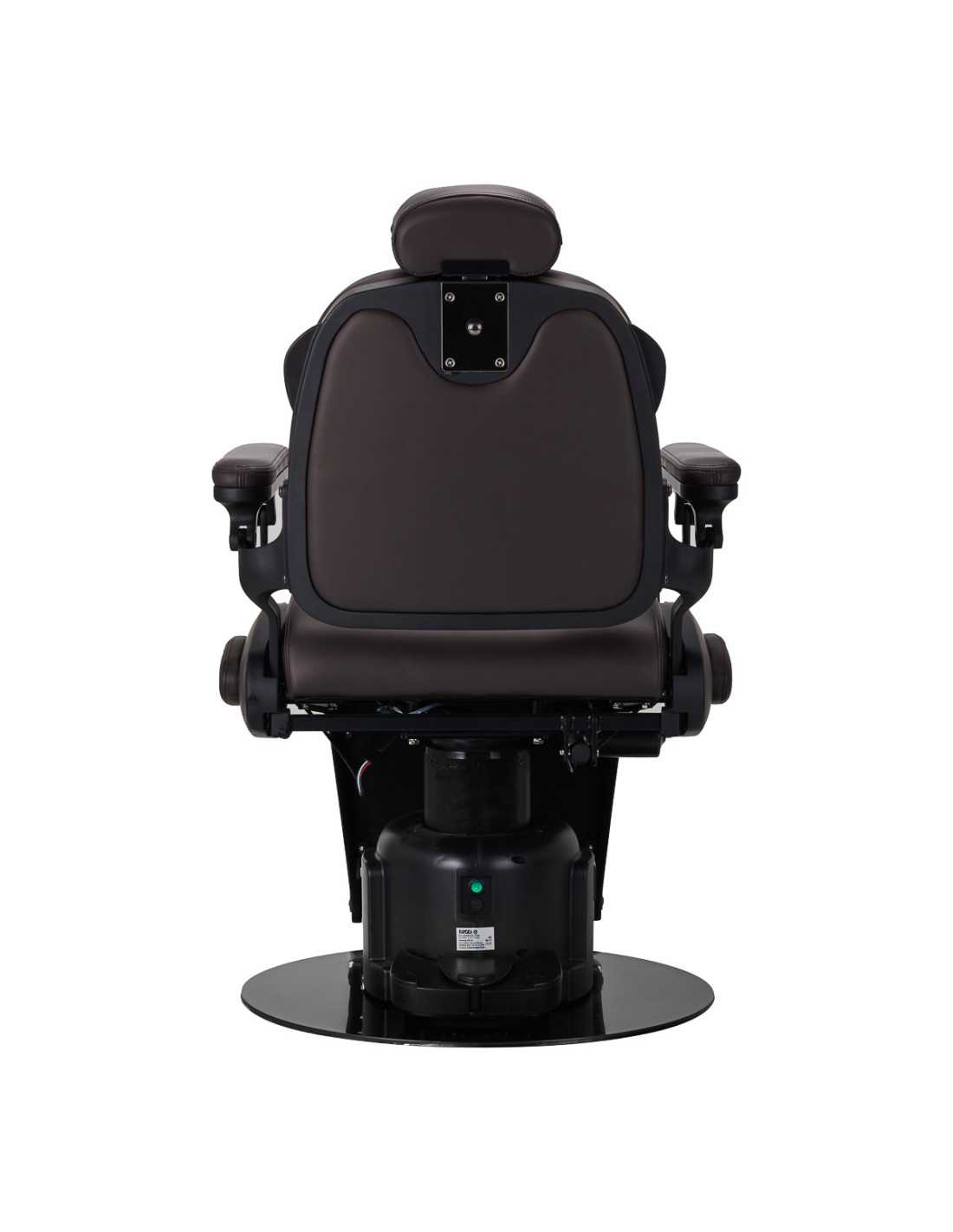 Brown Electric Barber chair – High Precision Motorized Adjustments 