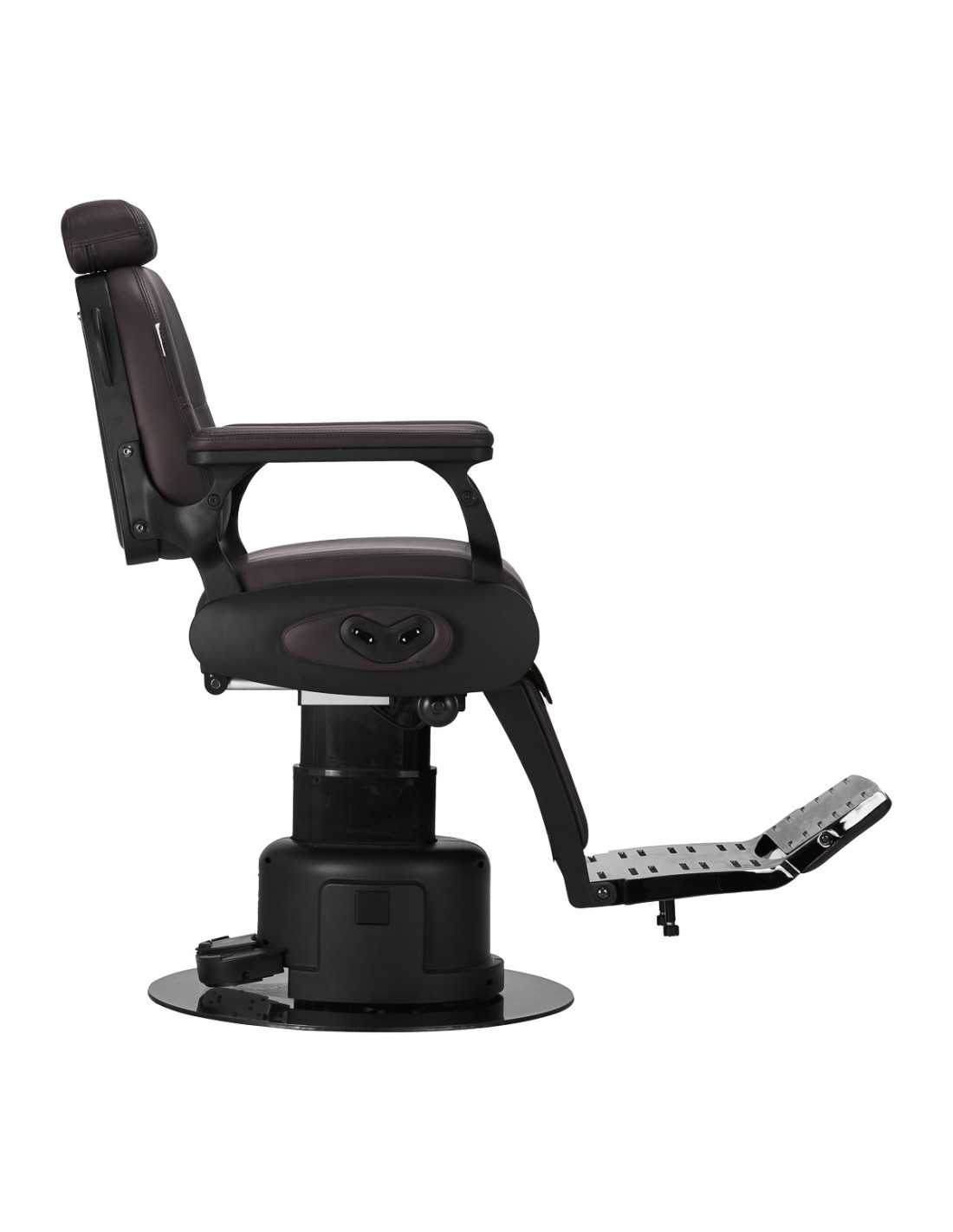 Brown Electric Barber chair – High Precision Motorized Adjustments 