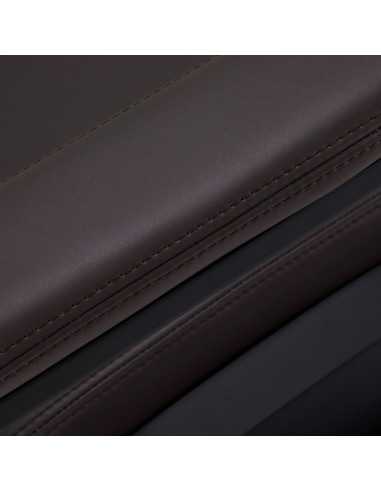 Fauteuil Barbier Électrique Brun – Réglages Motorisés Haute Précision 