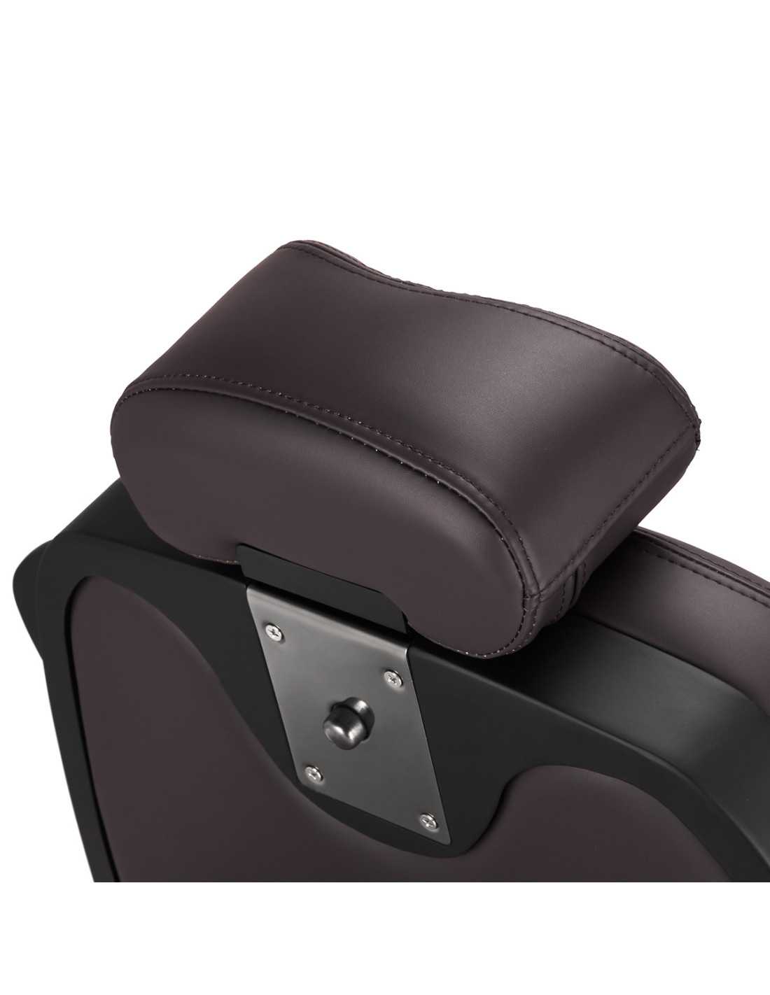 Brown Electric Barber chair – High Precision Motorized Adjustments 