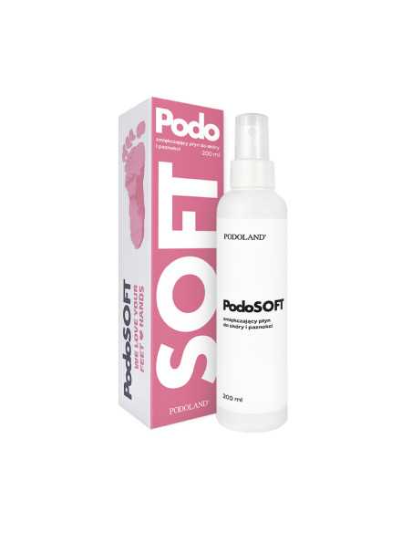 Podoland preparat PodoSoft zmiękczający płyn do skóry i paznokci 200ml 