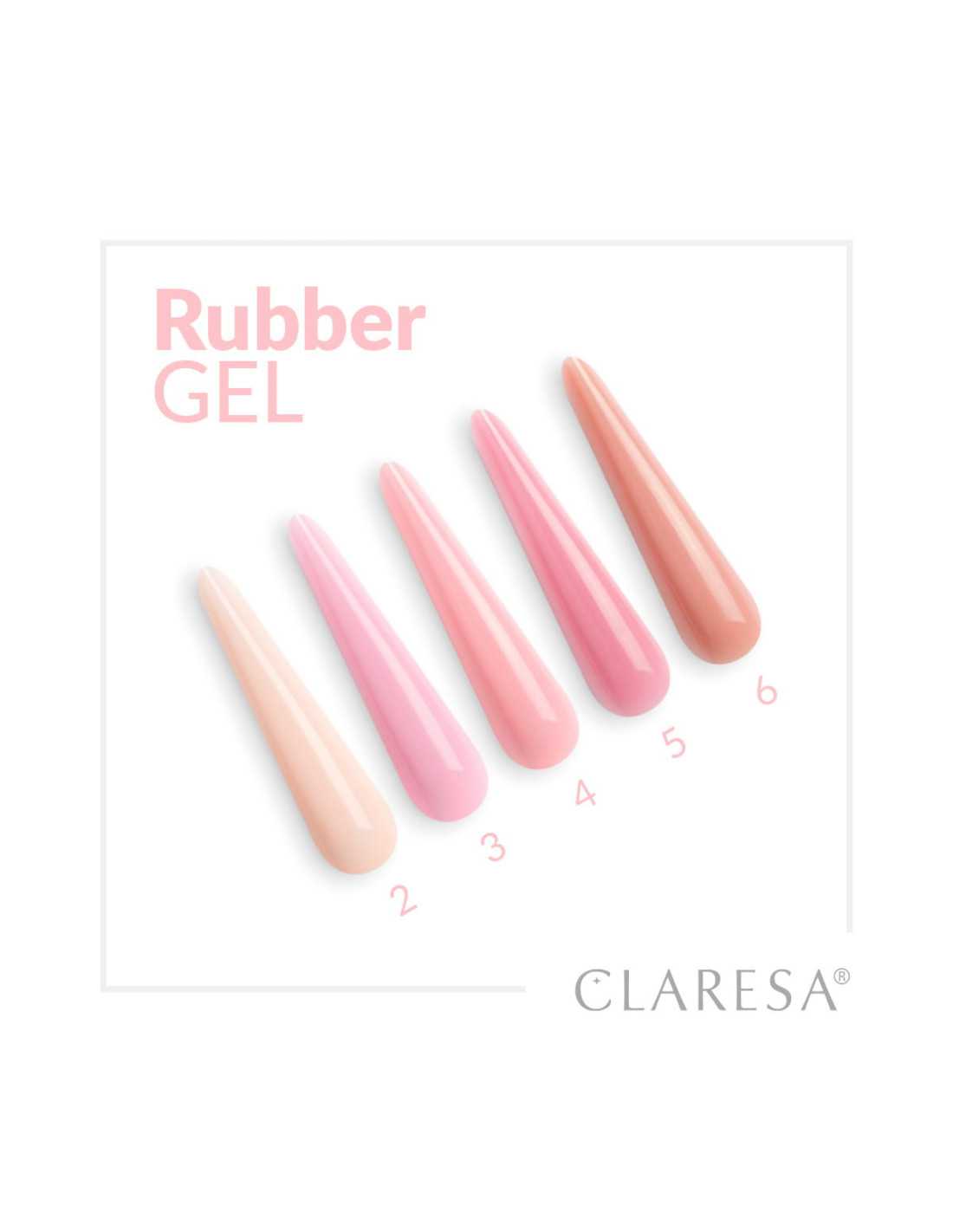 Claresa Żel budujący Rubber żel 3 90g 