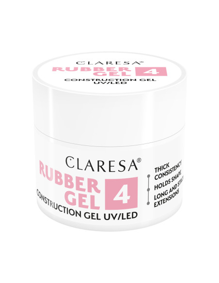Claresa Żel budujący Rubber żel 4 90g 