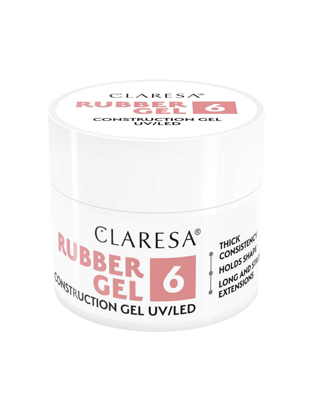 Claresa Żel budujący Rubber żel 6 90g 