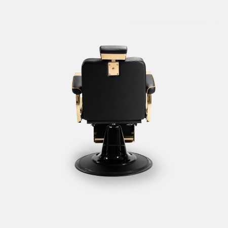 Fauteuil de barbier maximus or noir v2 
