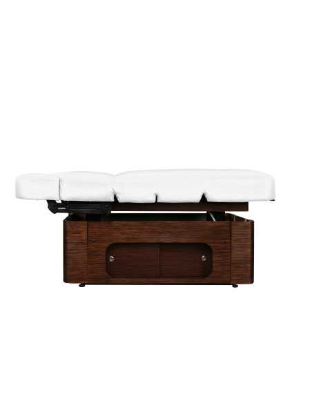 Letto massaggiante spa elettrico riscaldante Lola bianco marrone