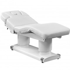 Massage Table HZ-3838 WHITE Electric spa table Qaus warm white