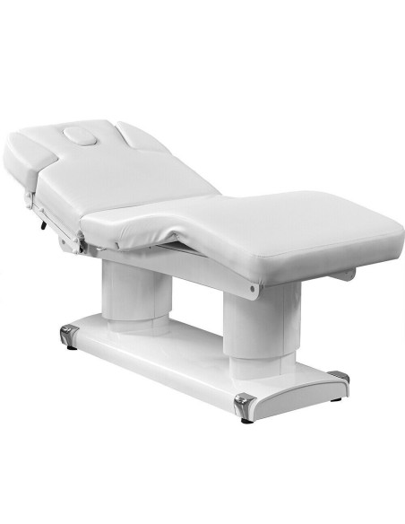 Massage Table HZ-3838 WHITE Electric spa table Qaus warm white