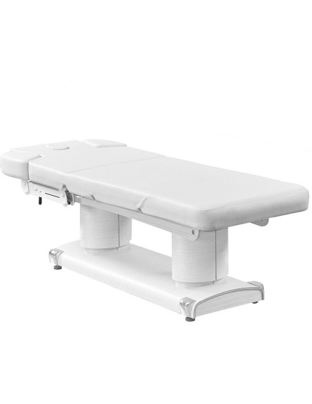 Massage Table HZ-3838 WHITE Electric spa table Qaus warm white