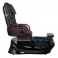 Spa pedicure chair with massage black
