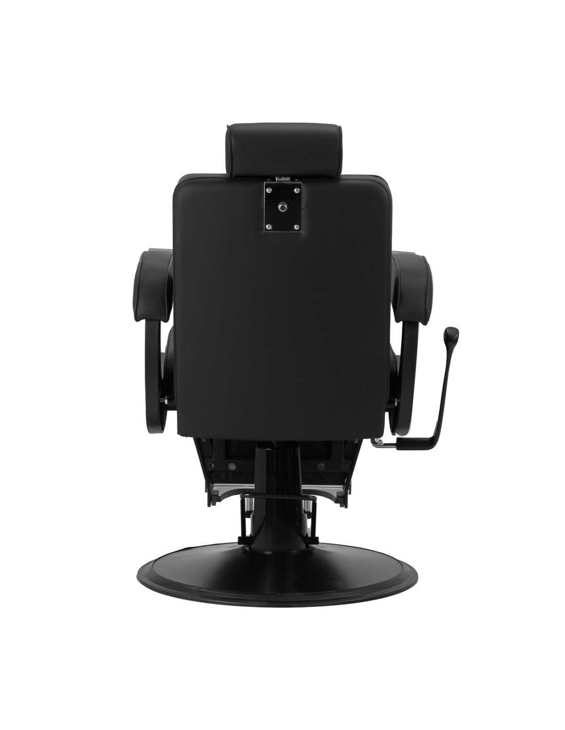 Sillón de barbero Milano Nero Precisione – Diseño italiano 