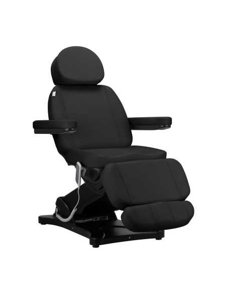 Elektryczny fotel kosmetyczny SILLON CLASSIC 3 silniki czarny 