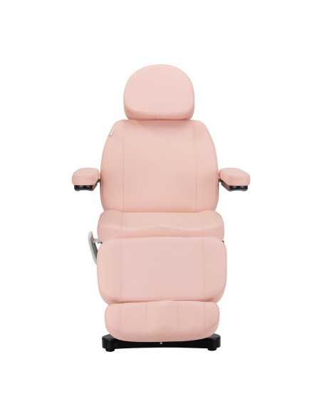 Elektryczny fotel kosmetyczny SILLON CLASSIC 3 silniki różowo czarny 