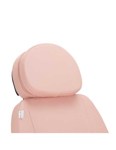 Elektryczny fotel kosmetyczny SILLON CLASSIC 3 silniki różowo czarny 