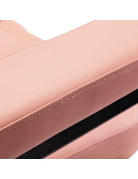 Elektryczny fotel kosmetyczny SILLON CLASSIC 3 silniki różowo czarny 