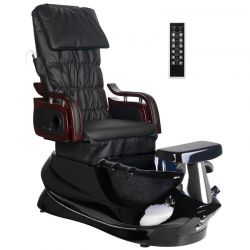 Krzesło do pedicure Massage Spa AC- 129535 Krzesło do pedicure SPA z masażem czarne