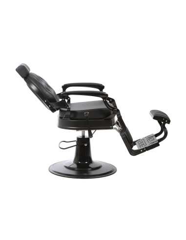 Barberstuhl Florence in Schwarz – Integrales Design und professionelle Leistung 