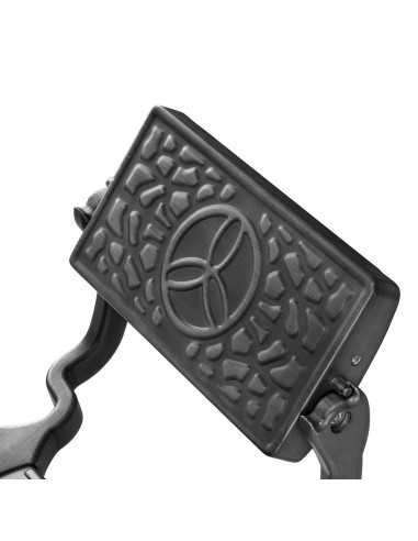 Sillón de barbero vintage Luxor NEGRO: elegancia clásica y comodidad profesional
