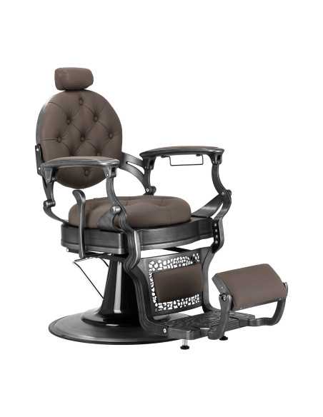 Luxor vintage bruine kappersstoel 