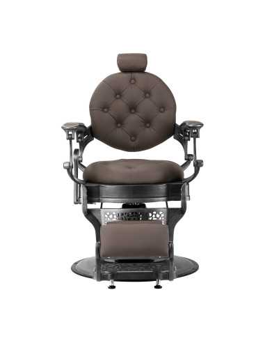 Cadeira de barbeiro vintage Luxor – chique retrô e conforto profissional