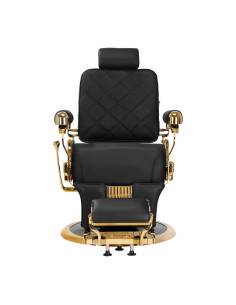 Royal Prestige Gold-Schwarzer Friseurstuhl  2
