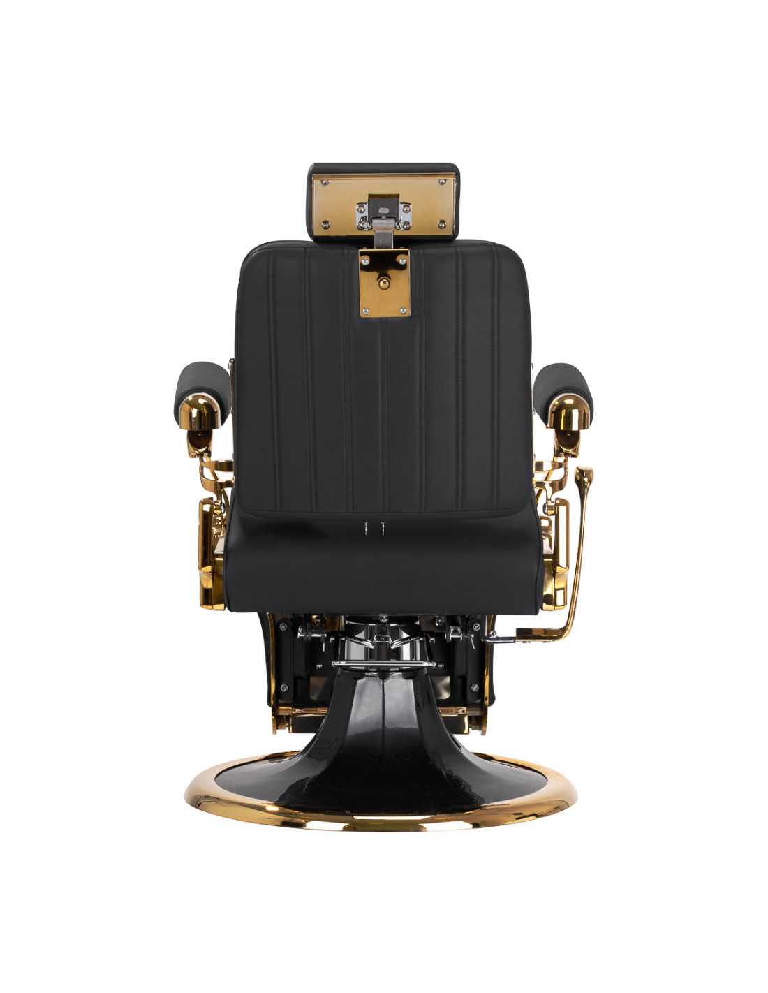 Poltrona da barbiere Royal Prestige GOLD-BLACK: lusso, comfort e controllo totale