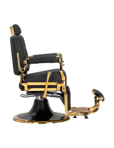Cadeira de barbeiro Royal Prestige Gold-Black 