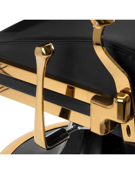 Cadeira de barbeiro Royal Prestige Gold-Black 