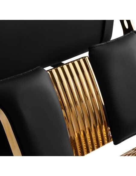 Cadeira de barbeiro Royal Prestige Gold-Black 