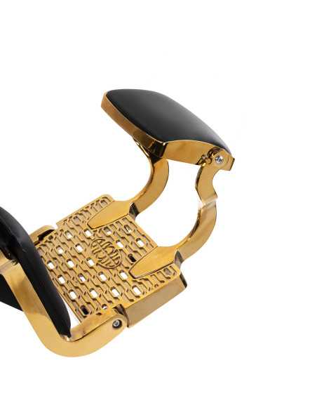 Cadeira de barbeiro Royal Prestige Gold-Black 