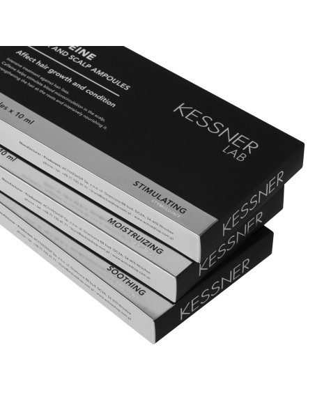KESSNER LAB Koffein-Ampullen für Kopfhaut und Haar – 10 x 10 ml 